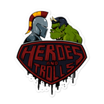 Heroes & Trolls - Sticker