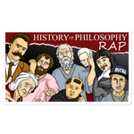 History of Philosophy Rap - Sticker - ruckas-world