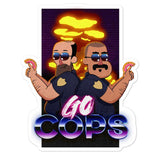Go Cops! - Supreme Sticker - ruckas-world