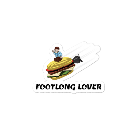 Footlong Lover - Sticker - ruckas-world